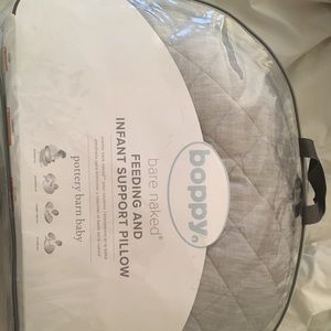 Gently used pottery barn boppy nursing pillow.